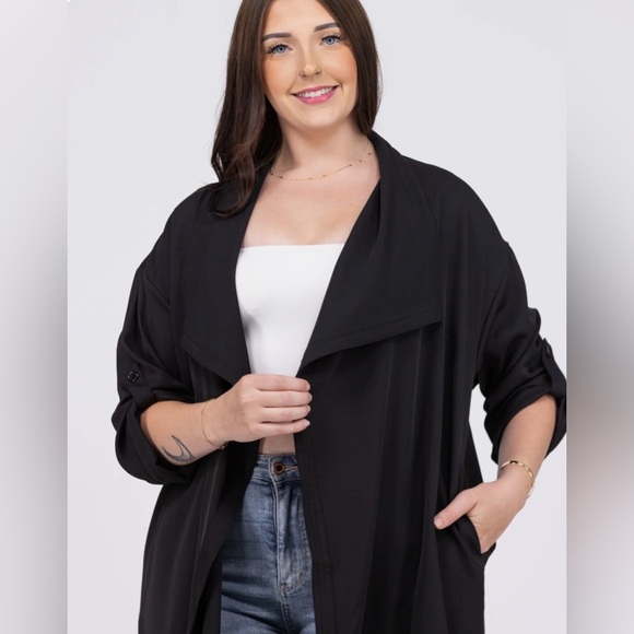 Black NWOT You Look Good Too Me Jacket by White Birch Black Label Size Small - Picture 5 of 10